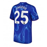 Dres Chelsea Moises Caicedo #25 Domaci 2024-25 Kratak Rukav